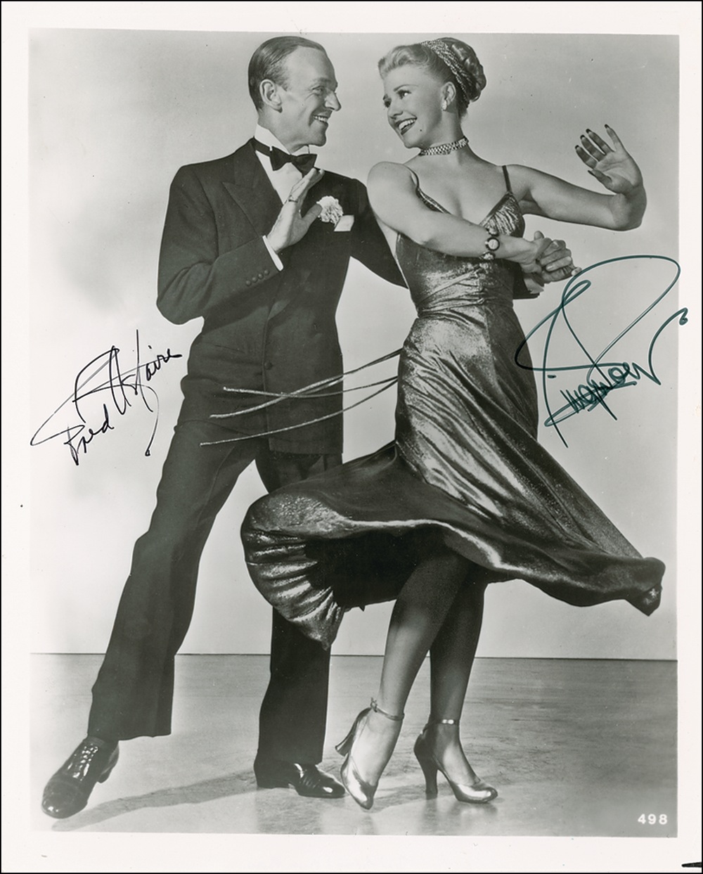 Lot #911 Fred Astaire and Ginger Rogers