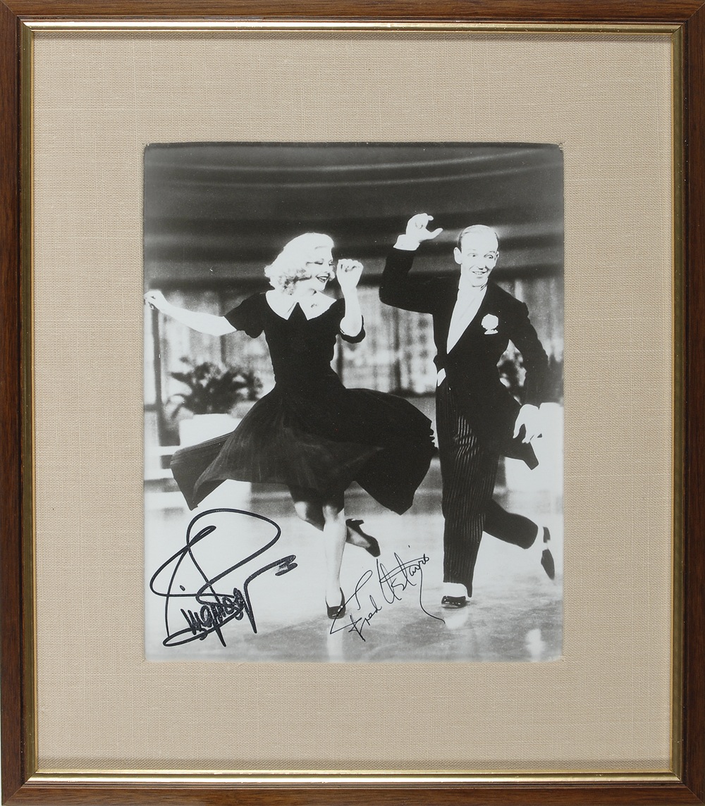 Lot #988 Fred Astaire and Ginger Rogers