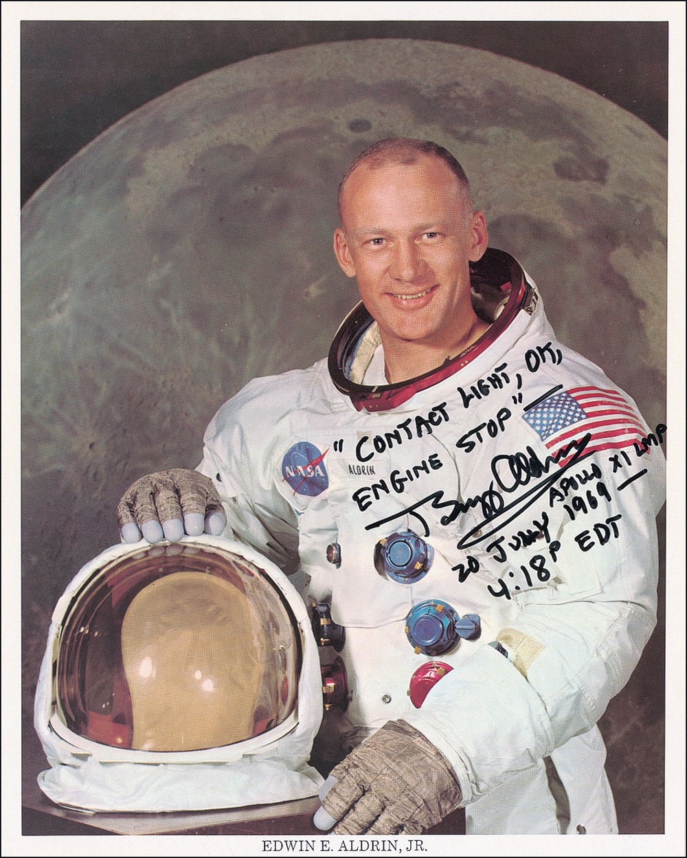 Lot #425 Buzz Aldrin
