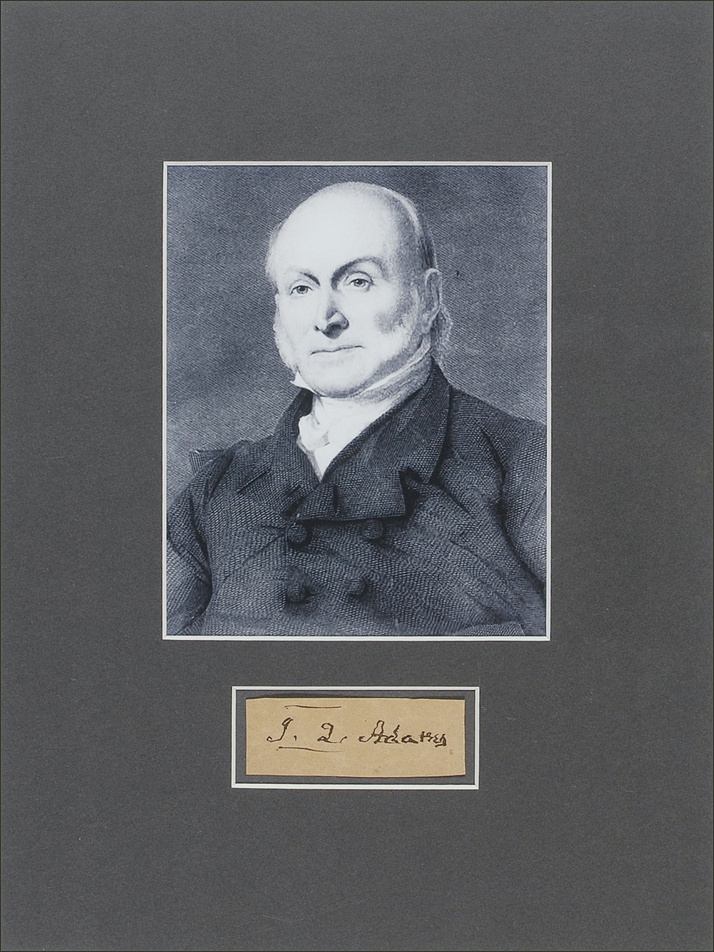 Lot #2 John Quincy Adams
