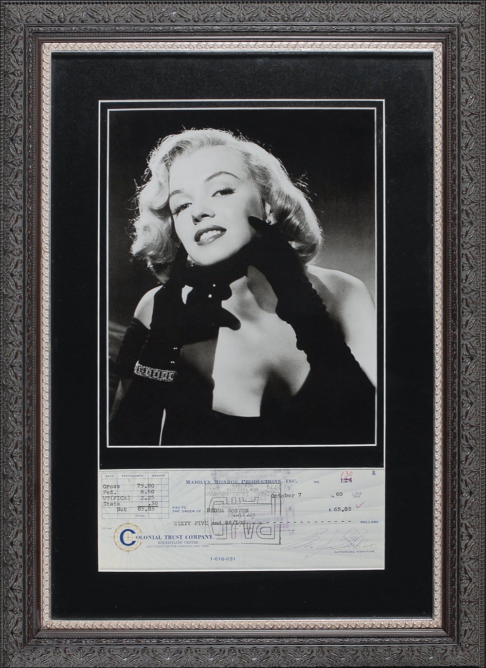 Lot #1166 Marilyn Monroe