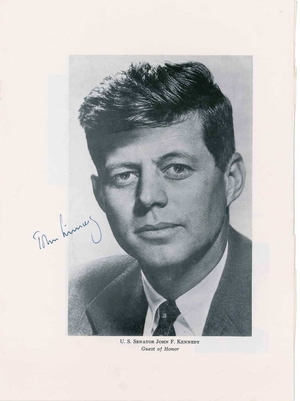 Lot #75 John F. Kennedy