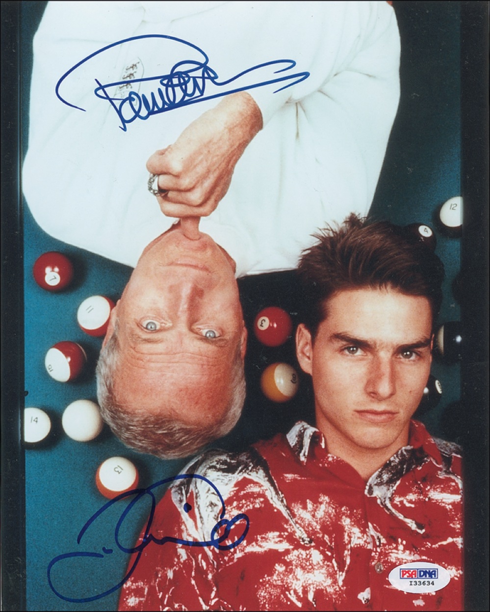 Lot #1174 Paul Newman and Tom Cruise