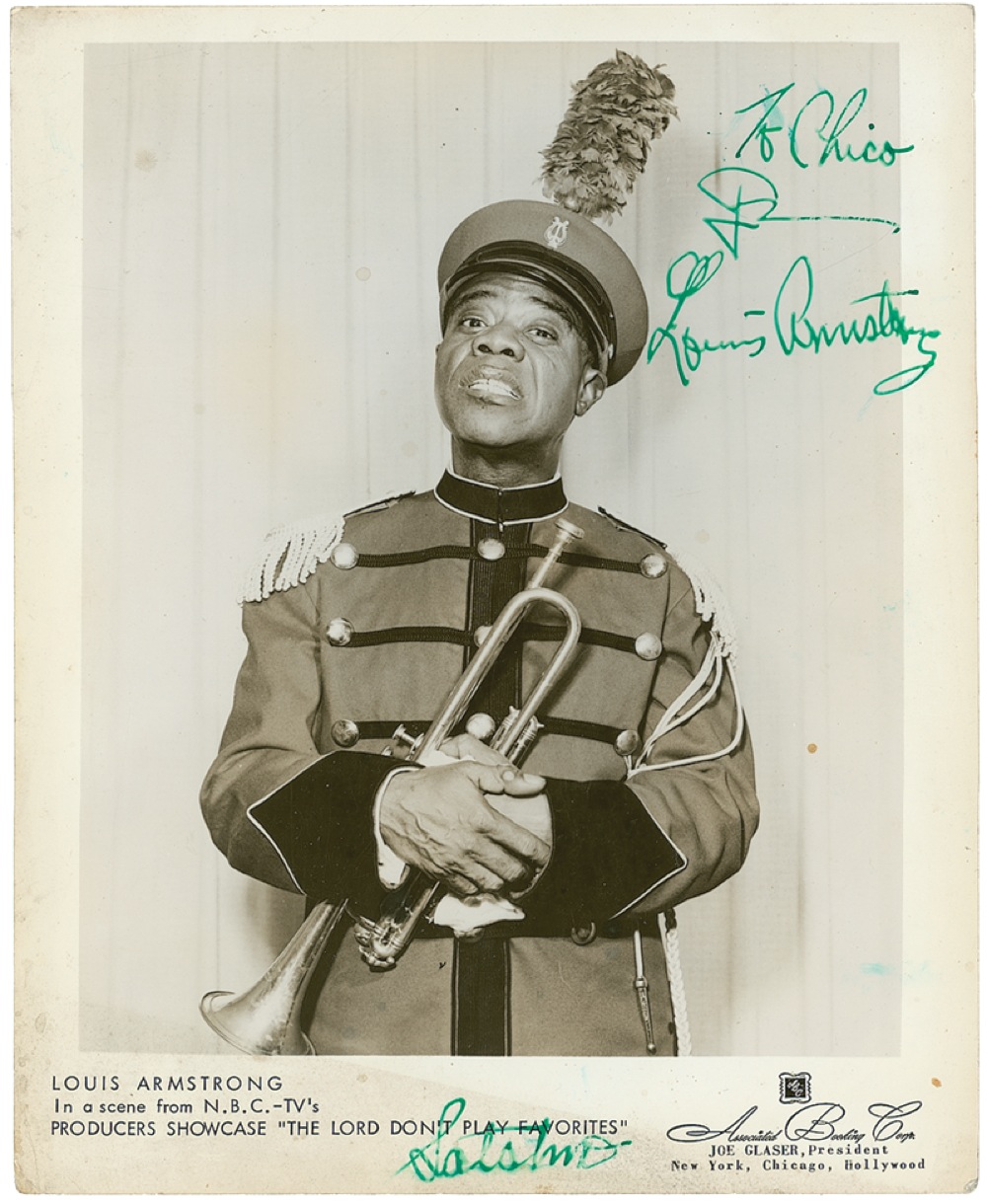 Lot #744 Louis Armstrong