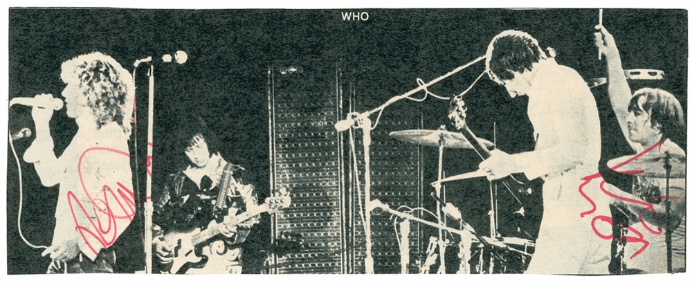Lot #957 The Who: Moon and Daltrey