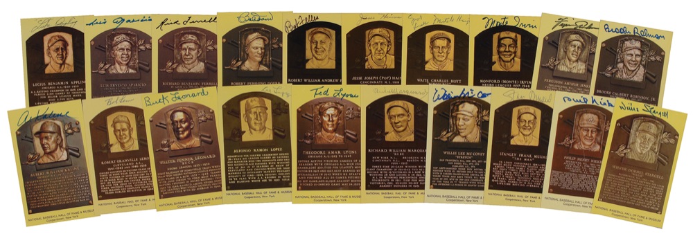 Lot #1337 Baseball Hall of Famers