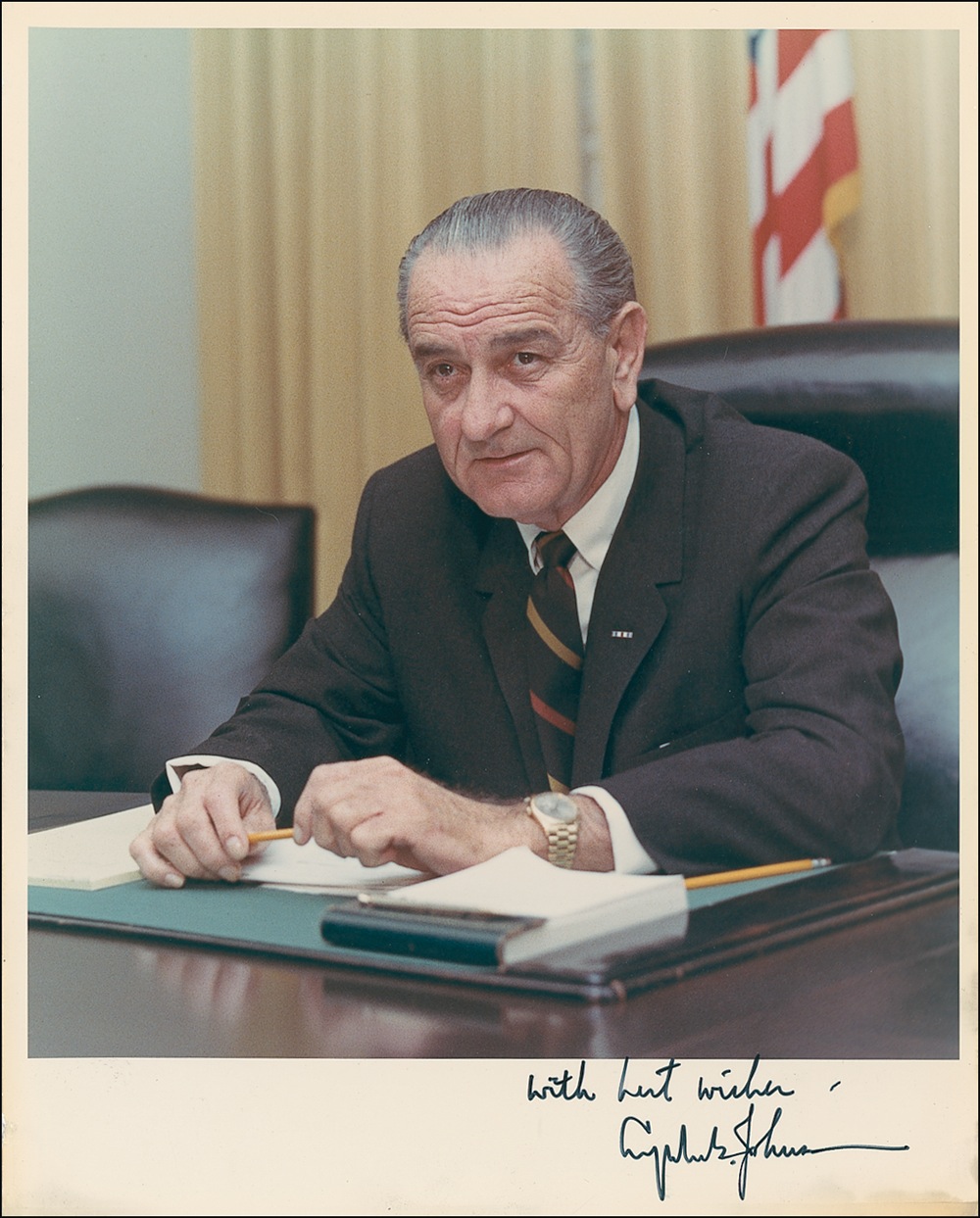 Lot #68 Lyndon B. Johnson