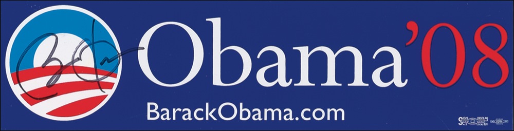 Lot #94 Barack Obama