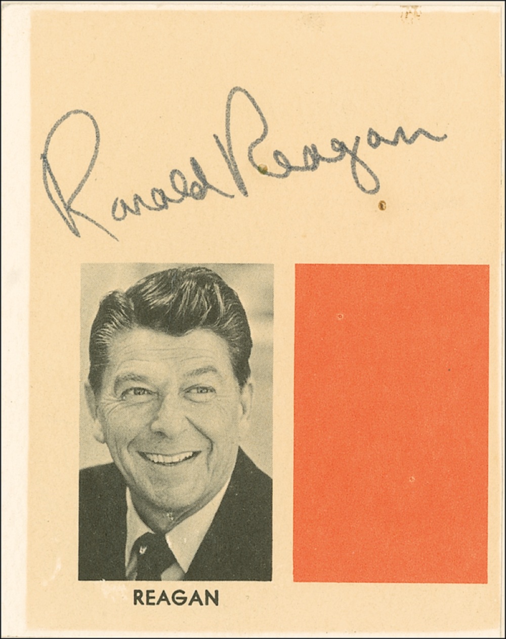 Lot #99 Ronald Reagan