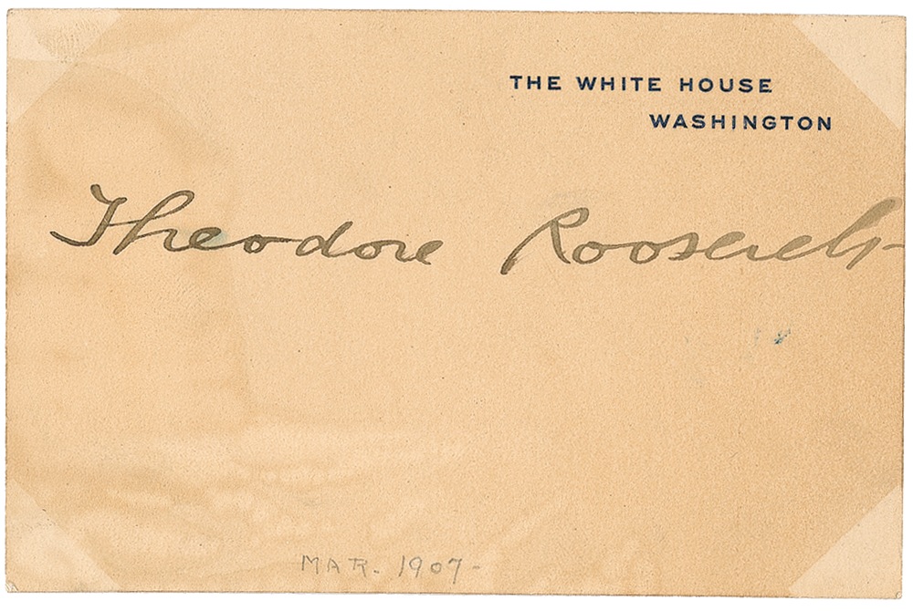 Lot #122 Theodore Roosevelt