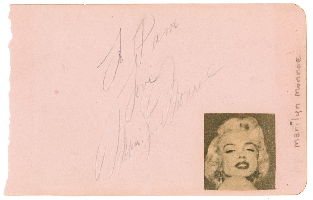 Lot #1134 Marilyn Monroe