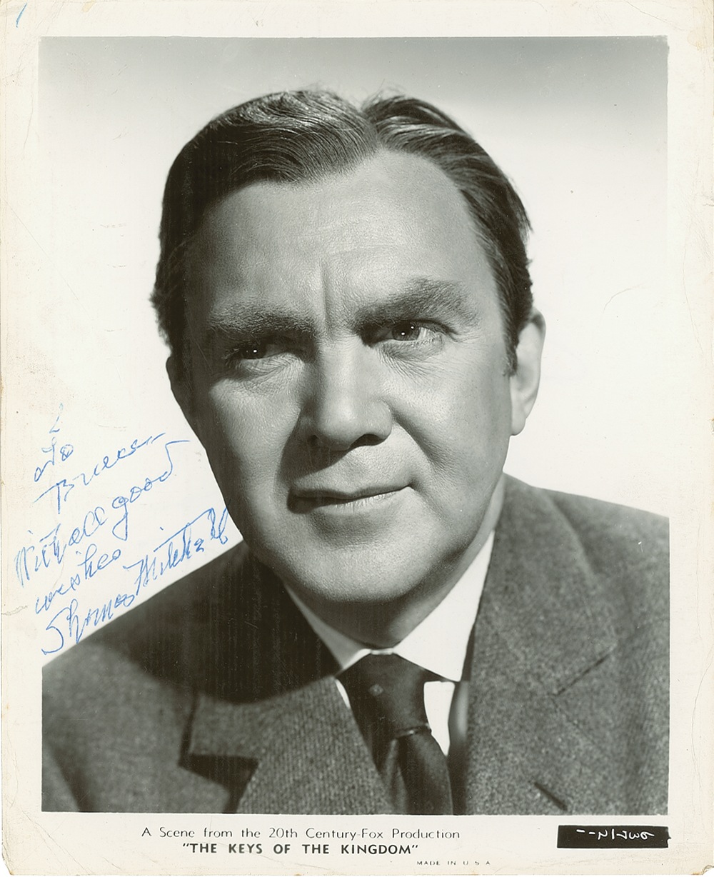 Thomas Mitchell Signed Photograph