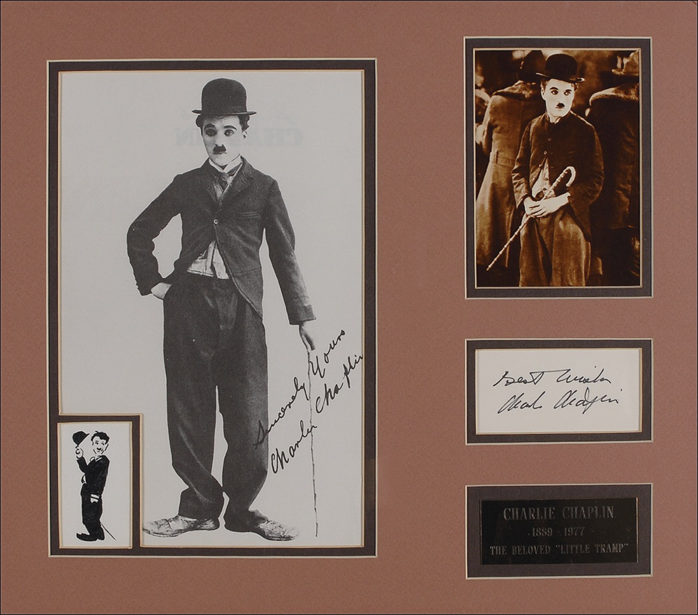 Lot #920 Charlie Chaplin