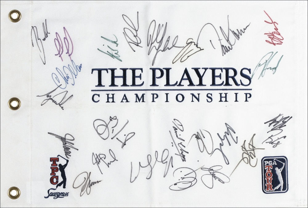Lot #1561 Tiger Woods and the Players Championship