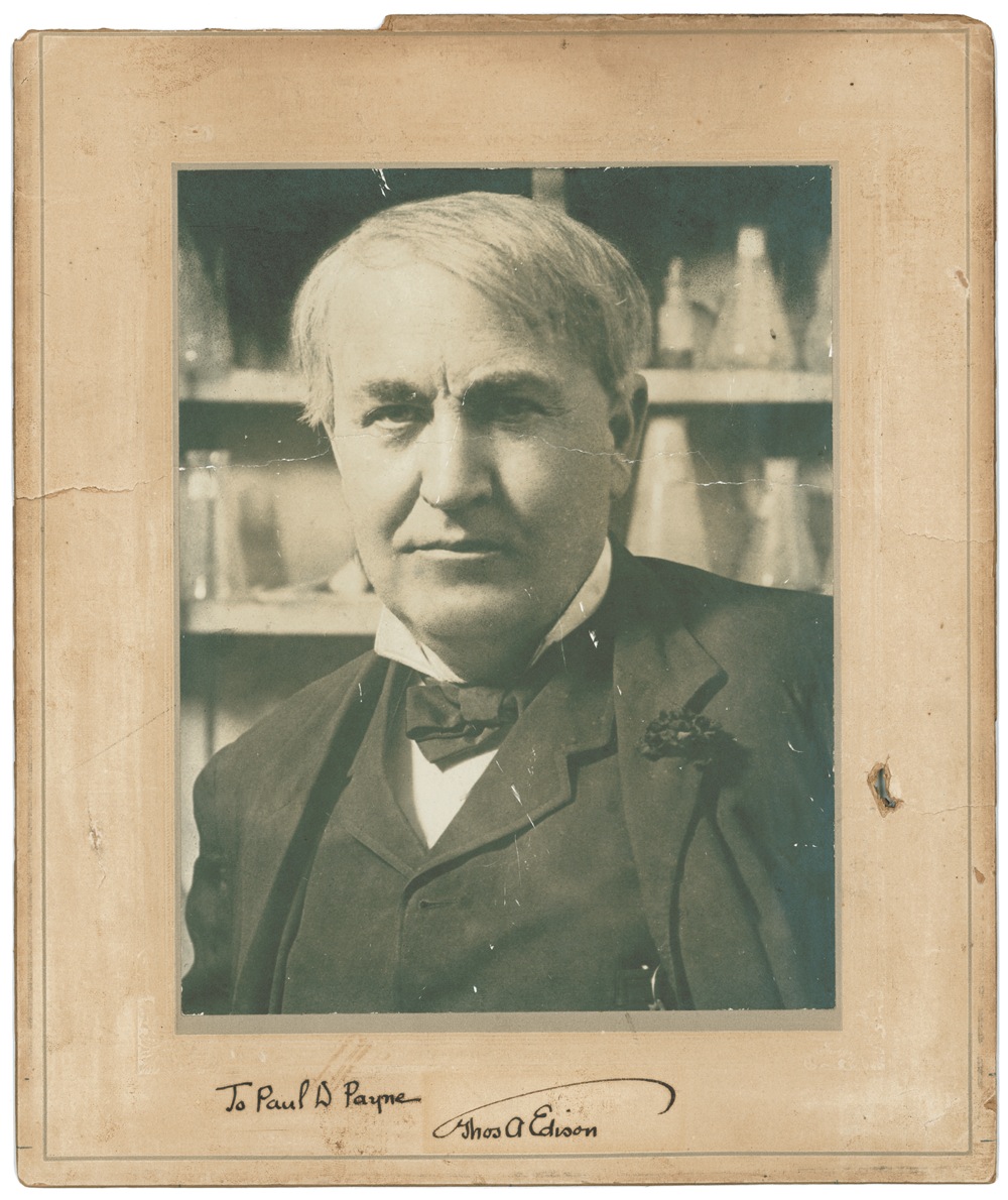 Lot #160 Thomas Edison