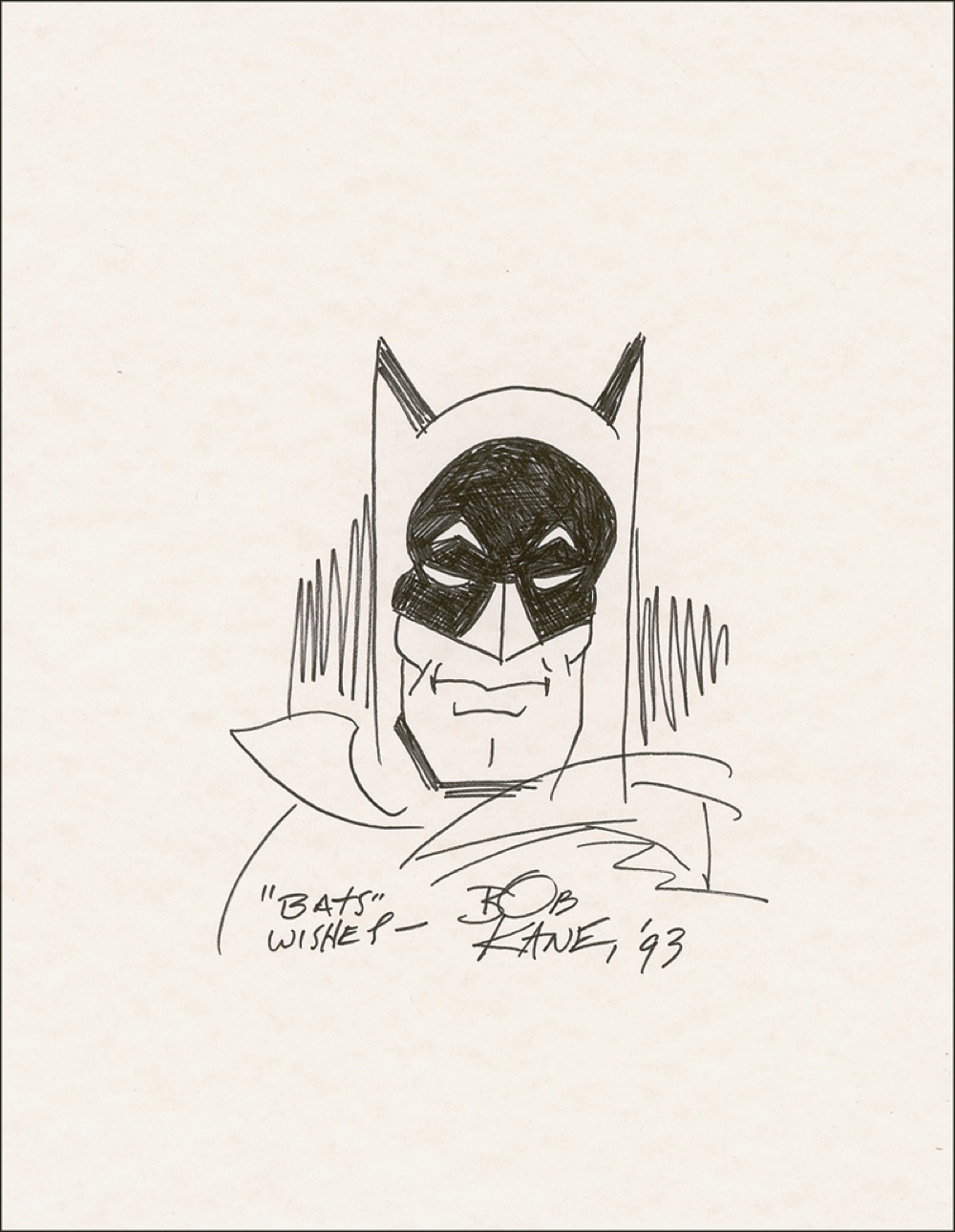 Lot #654 Bob Kane