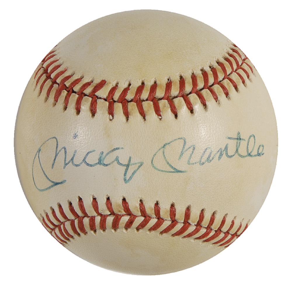 Lot #1286 Mickey Mantle