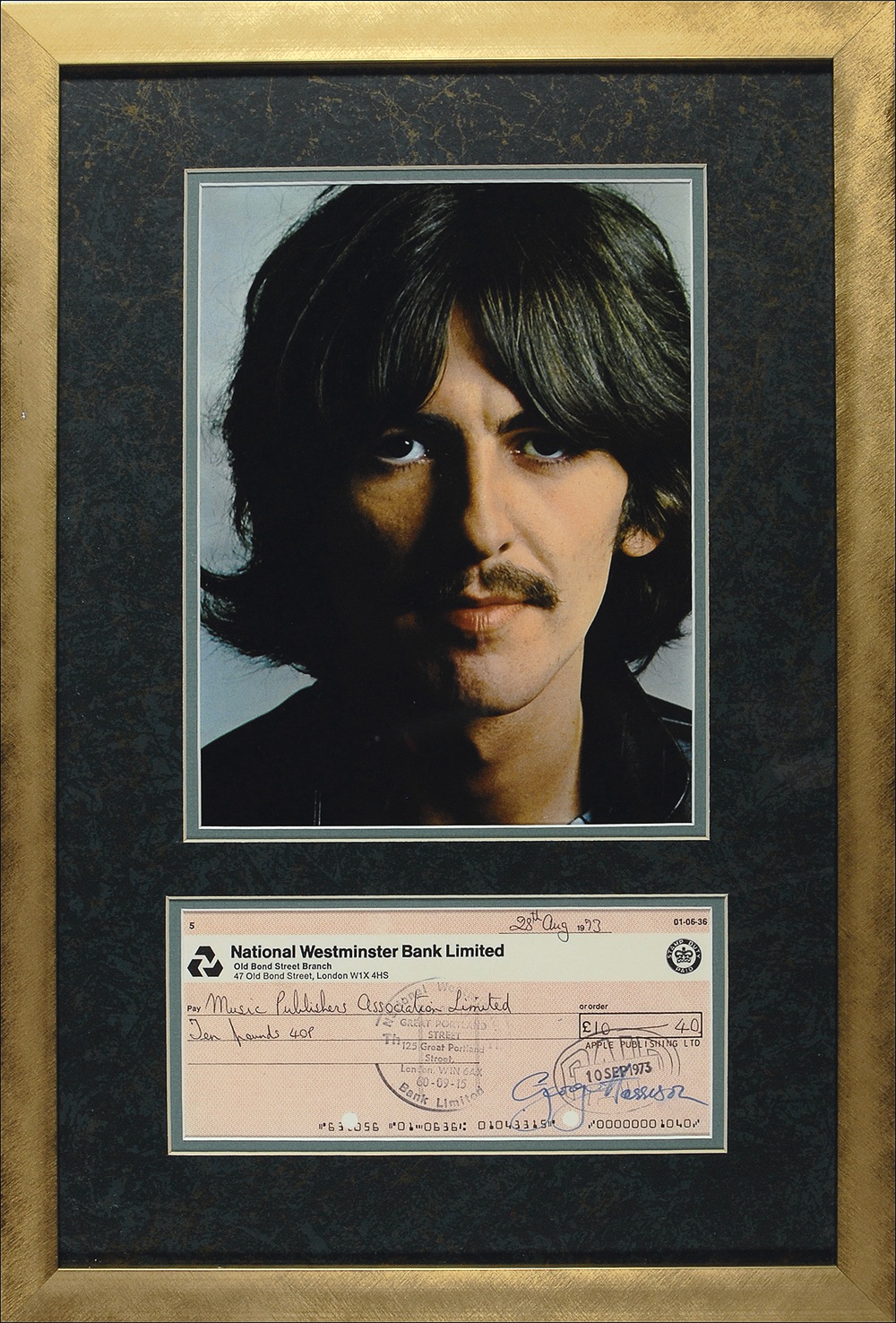 Lot #659 Beatles: Harrison, George