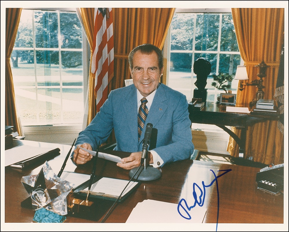 Lot #60 Richard Nixon