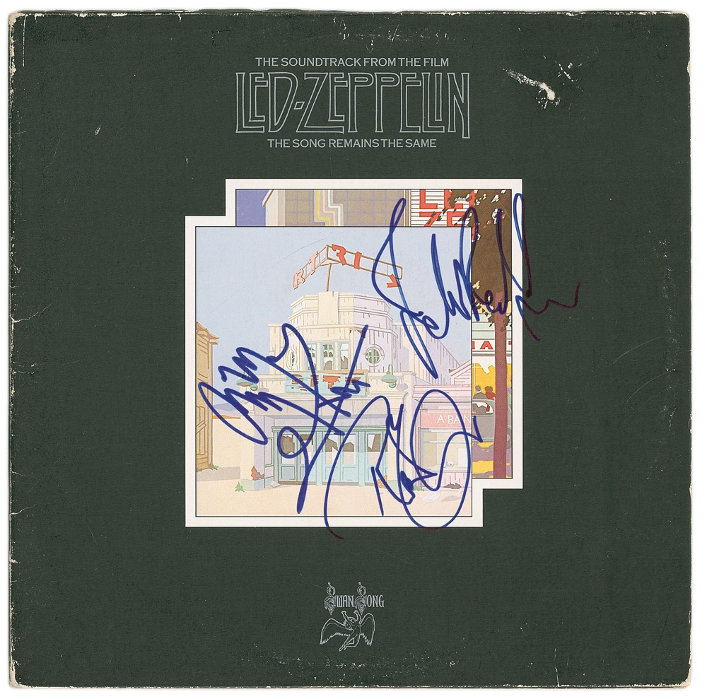 Lot #825 Led Zeppelin