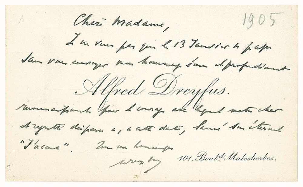 Lot #157 Alfred Dreyfus