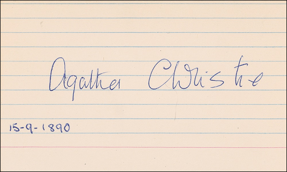 Lot #520 Agatha Christie