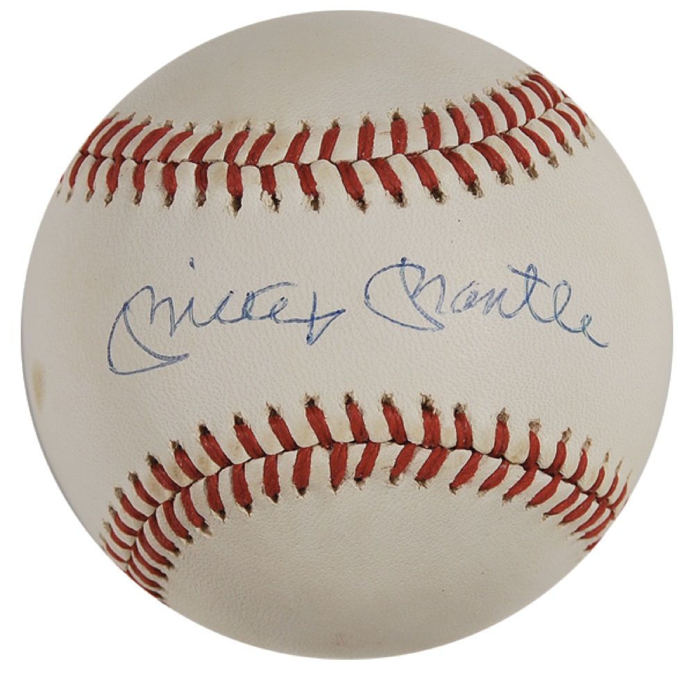 Lot #1282 Mickey Mantle