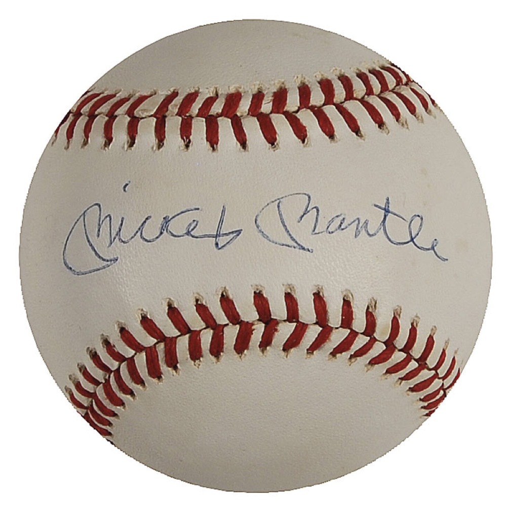 Lot #1252 Mickey Mantle