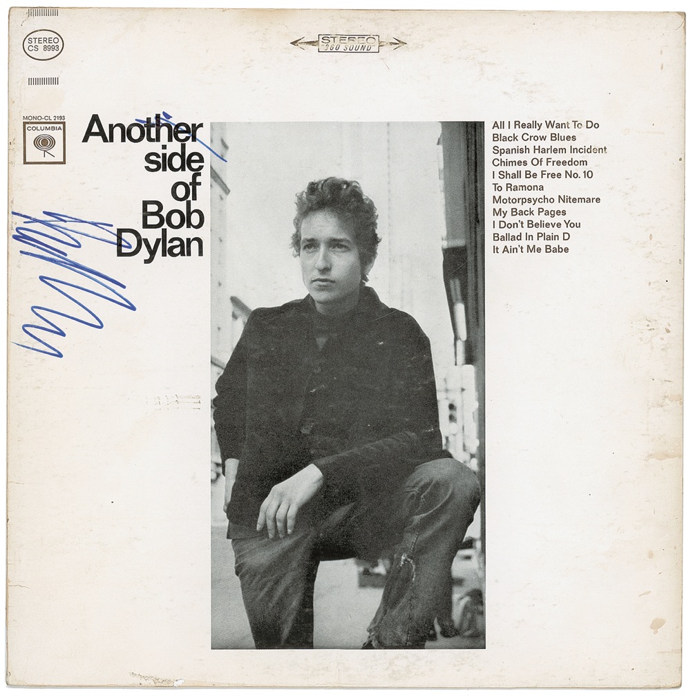 Lot #693 Bob Dylan