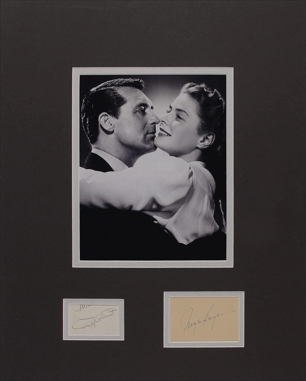 Lot #976 Cary Grant and Ingrid Bergman