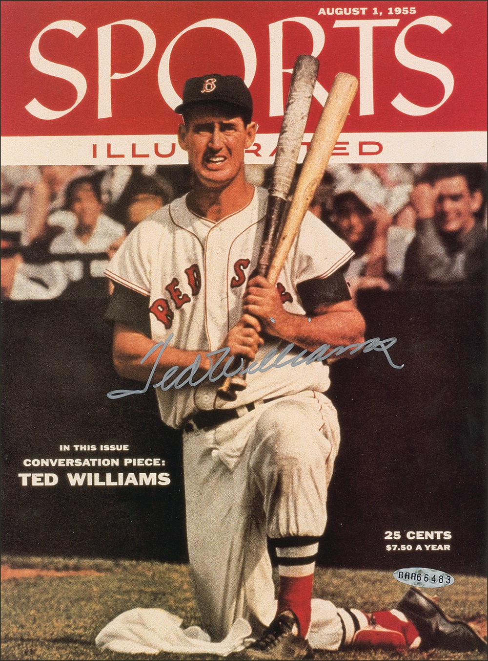 Lot #1554 Ted Williams