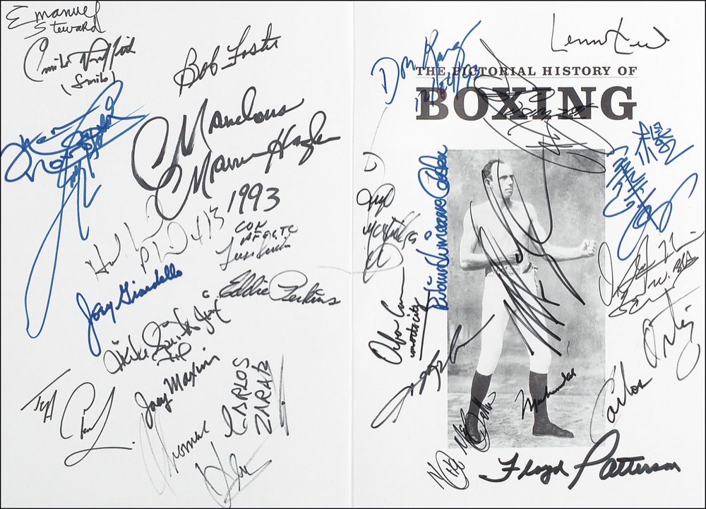 Lot #1217 Boxing Greats