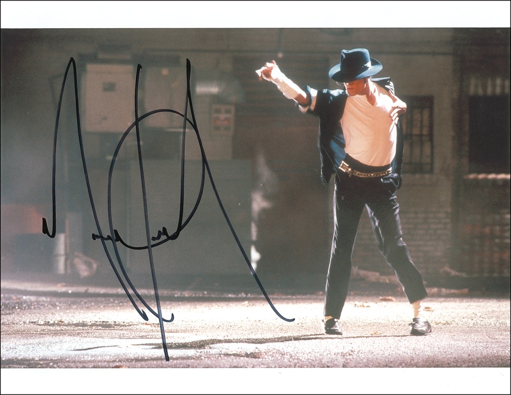 Lot #729 Michael Jackson