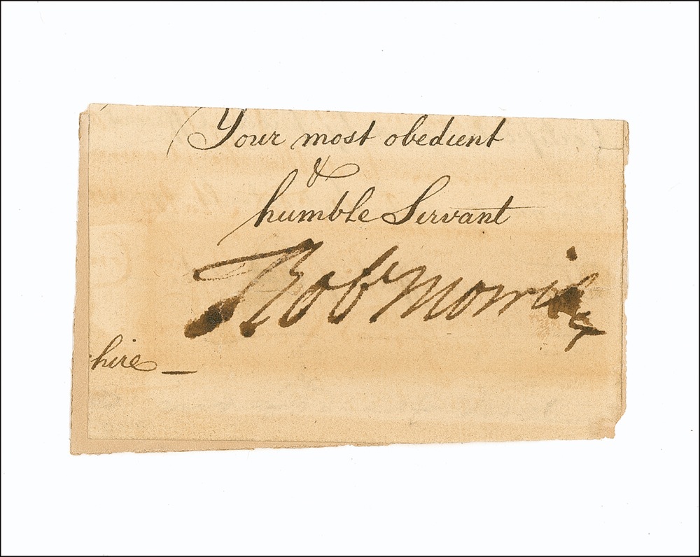 Lot #169 Declaration of Independence: Robert