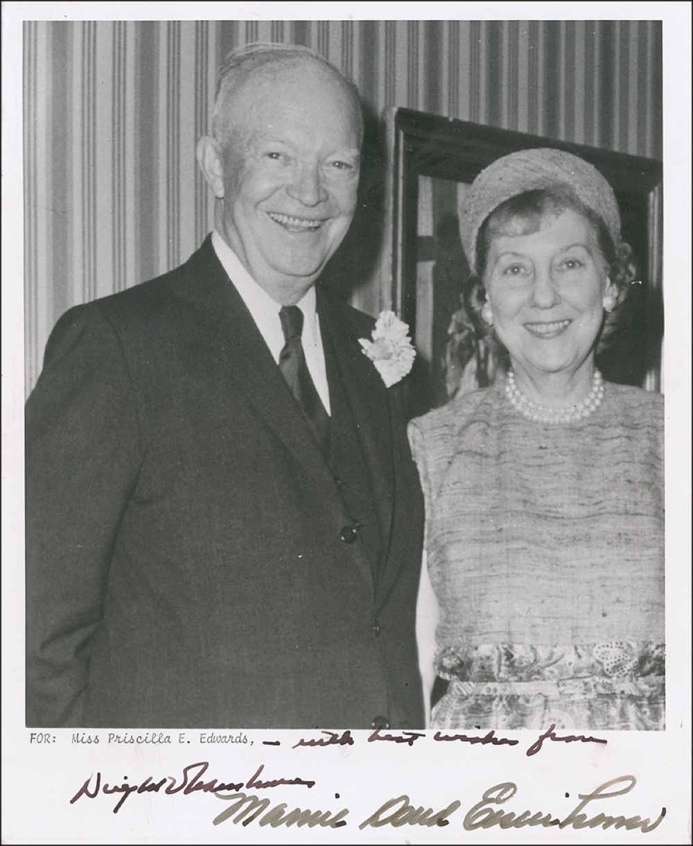 Lot #29 Dwight D. and Mamie Eisenhower