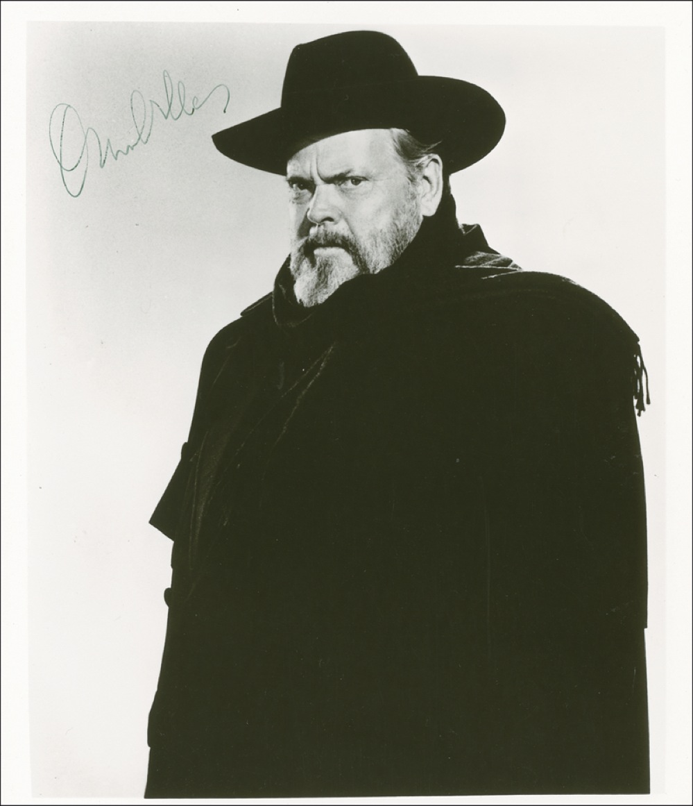 Lot #1013 Orson Welles
