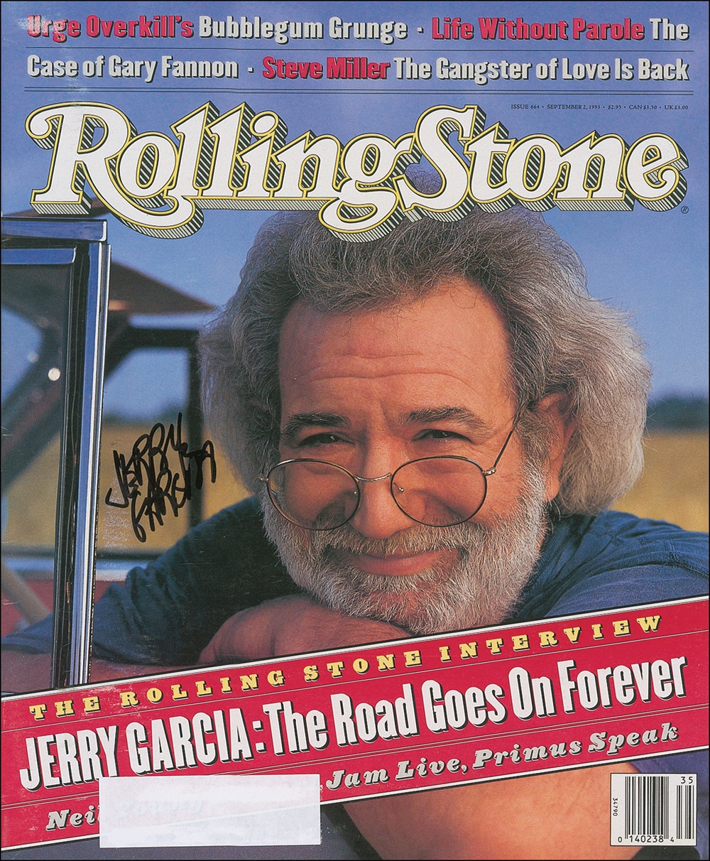 Lot #715 Grateful Dead: Jerry Garcia