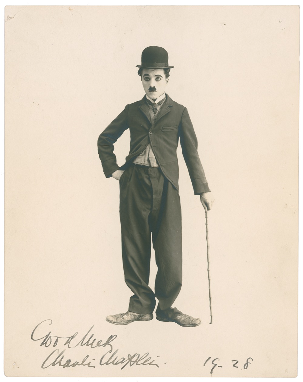 Lot #861 Charlie Chaplin