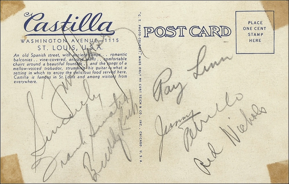Lot #803 Frank Sinatra and Friends