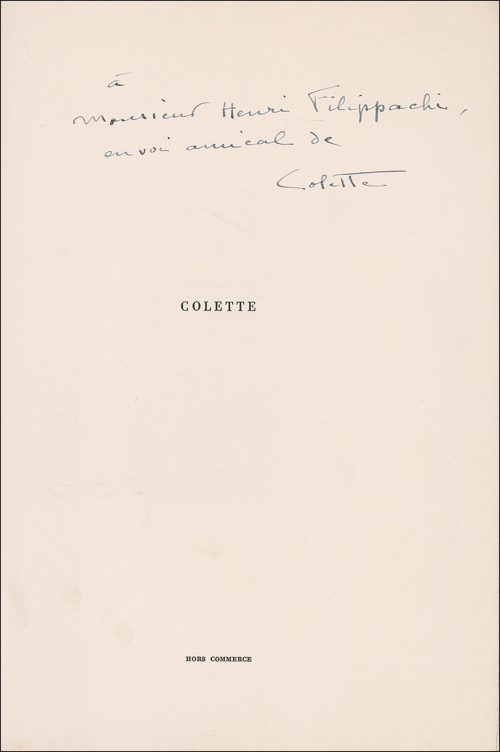 Lot #467 Colette