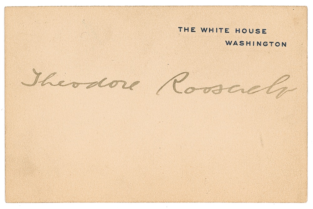 Lot #103 Theodore Roosevelt