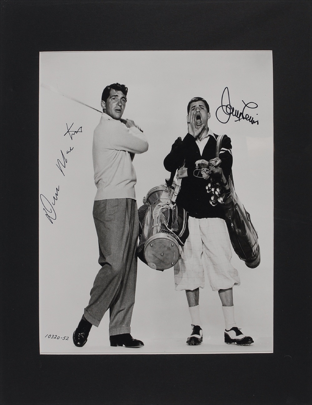 Lot #955 Dean Martin and Jerry Lewis