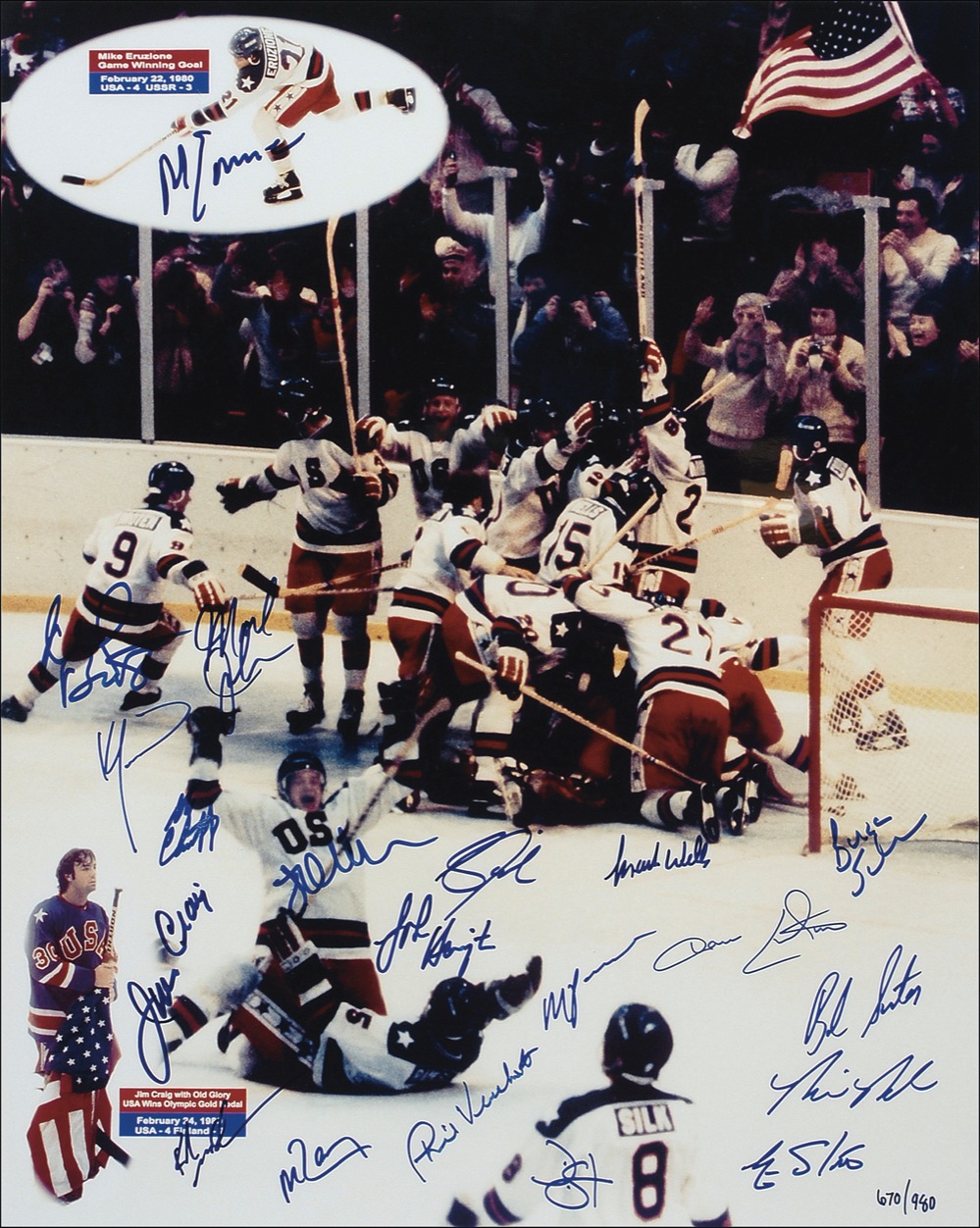 Lot #1297 Miracle on Ice
