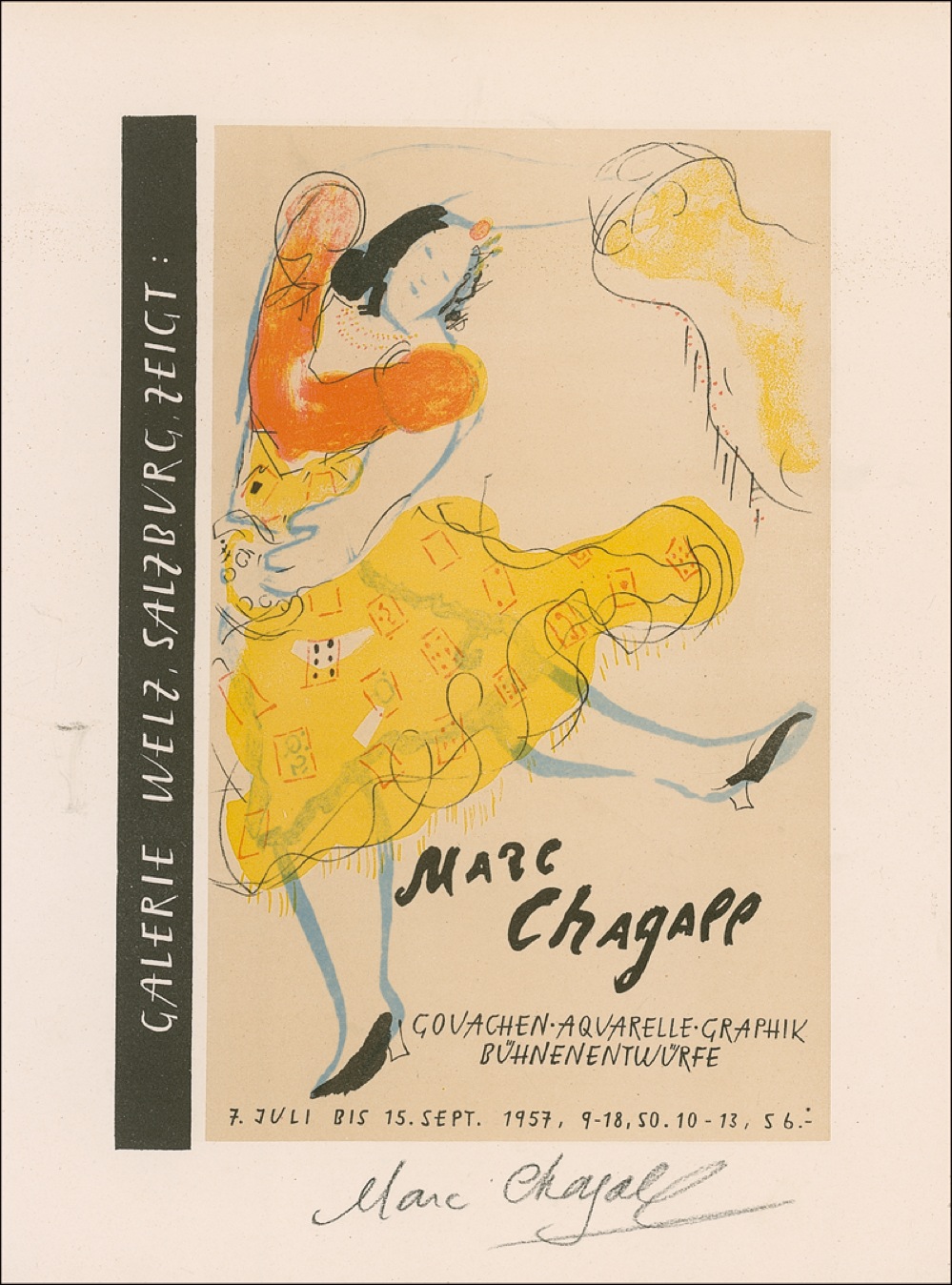 Lot #463 Marc Chagall