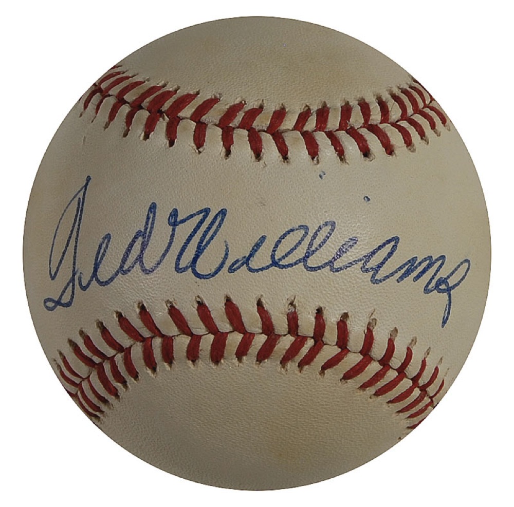 Lot #1329 Ted Williams