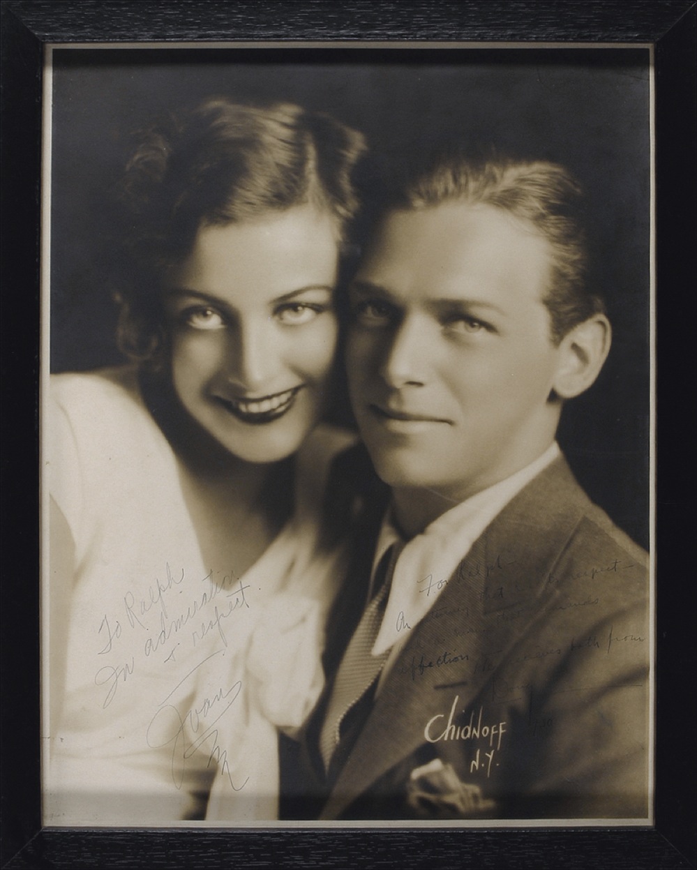 Lot #870 Joan Crawford and Douglas Fairbanks, Jr.