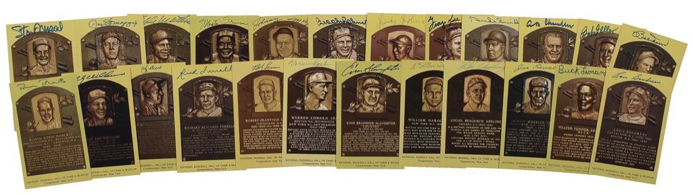 Lot #1178 Baseball Hall of Famers