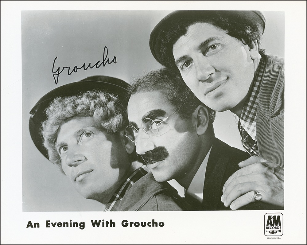 Lot #979 Groucho Marx