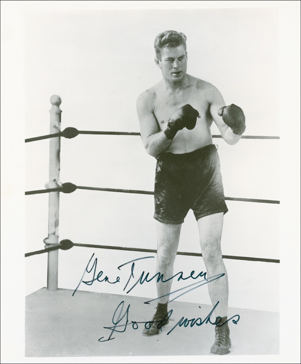 Lot #1214 Jack Demspey and Gene Tunney