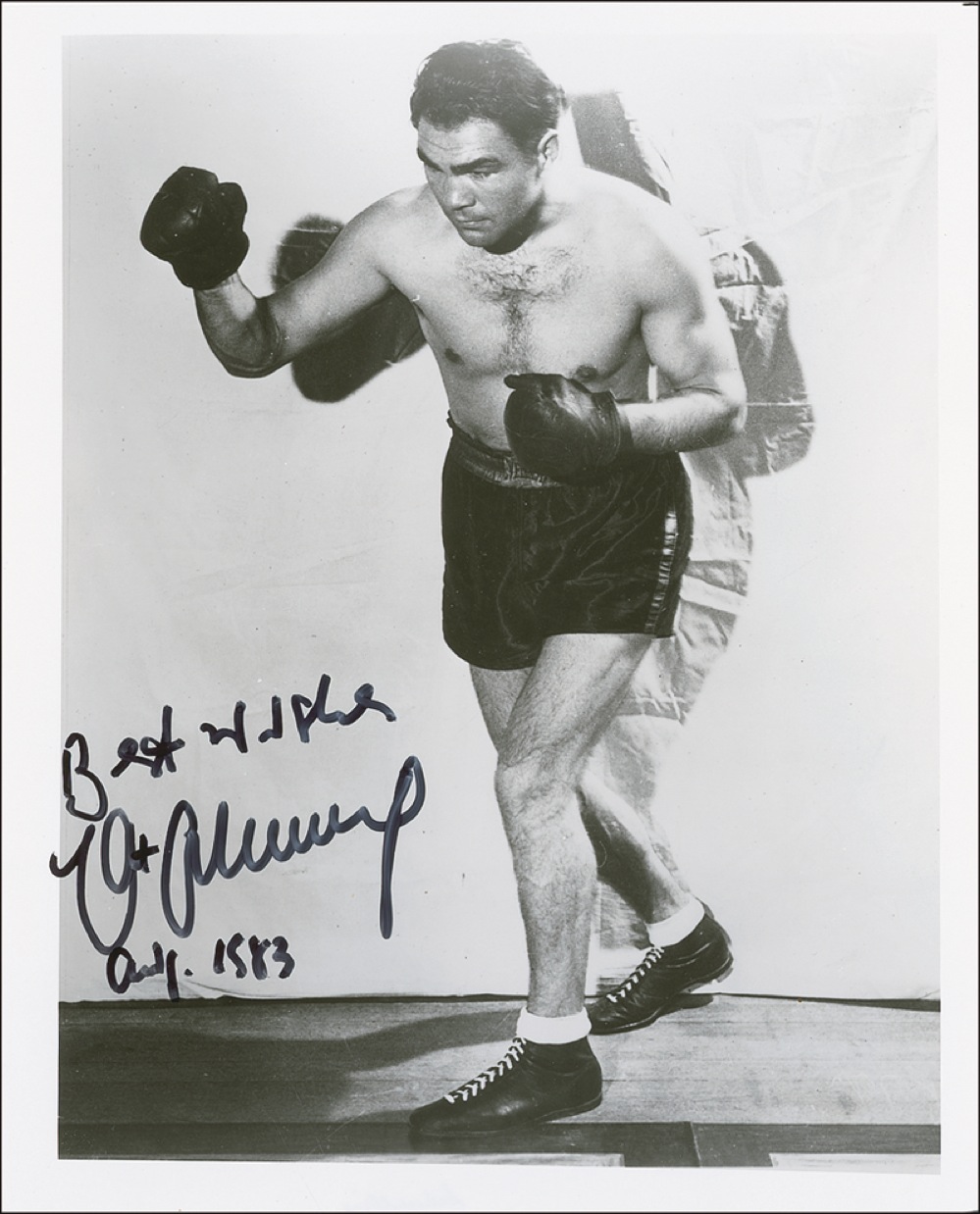 Lot #1312 Max Schmeling
